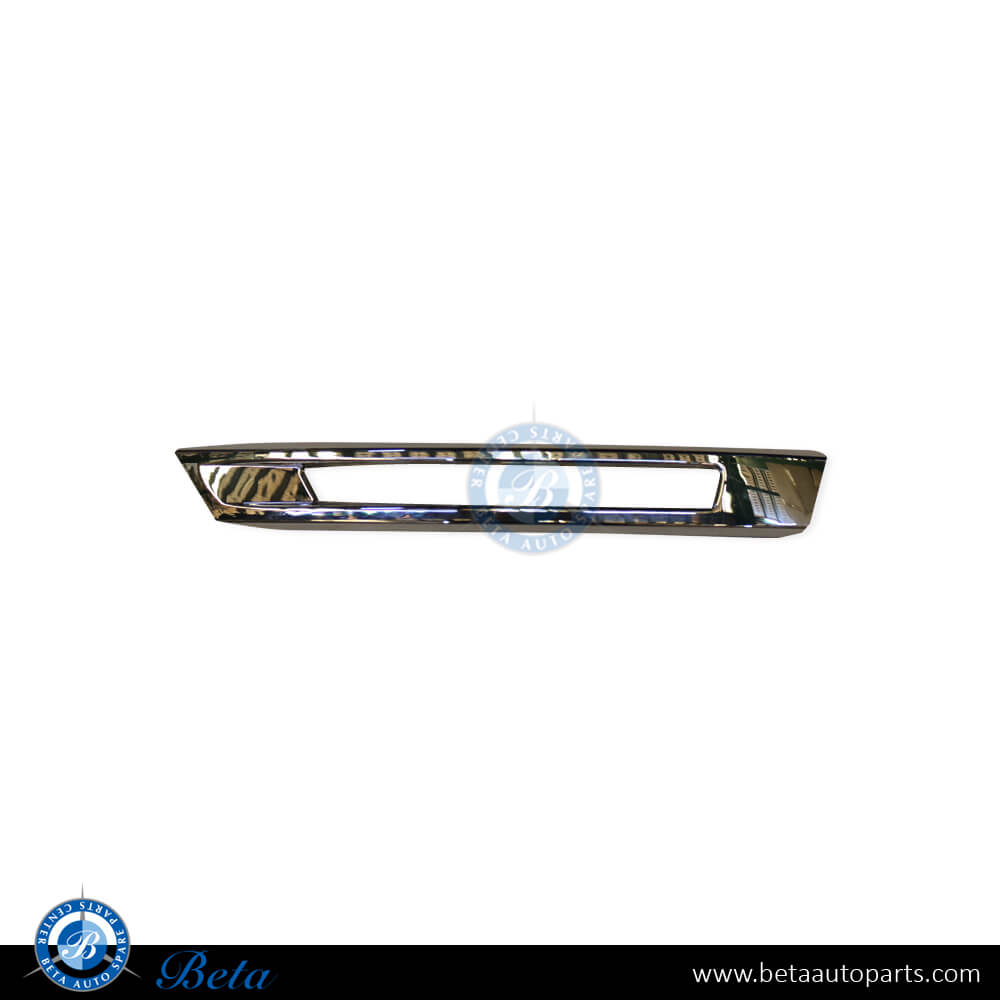 Left Side Fog Lamp Cover Chrome Moulding for Mercedes GL-Class X166 2013-2015 models, Part Number 1668845322 Left Side Fog Lamp Cover Chrome Moulding for Mercedes GL-Class X166 2013-2015 models, Part Number 1668845322